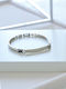 Men's Identity Bracelet with Name from Stainless Steel