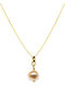 Charm with Stones with Stones from Gold 14K