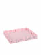 Coș De Lemn Roz Pentru Bomboane 48x37x6.5cm