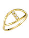Damentagerring aus 14K Gold