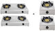 Package 4 Gas Burners 2 Pcs N1 + 2 Pcs N2