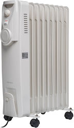 Milla Home Milla Home Ölradiator mit 8 Ölgefüllten Heizkörpern 2000W