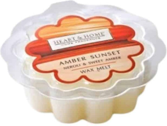 Heart & Home C01040357 Wax Melt Amber Sunset