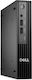 Dell Pro Micro Plus QBM1250 SFF Настолен Компютър (Ultra 5-235/32GB DDR5/250GB SSD/W11 Pro)