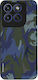 Sonique Blue Silicone Back Cover (Motorola Edge...
