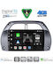 Digital IQ Car Audio System for Toyota RAV 4 2000-2006 with A/C Bluetooth USB WiFi GPS Apple CarPlay Android Auto with 9" Touch Screen