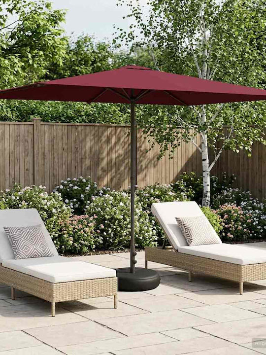 Garten- und Terrassen-Sonnenschirm Rundschreibe...