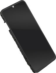 Clappio Voll In-Cell Bildschirm Samsung Galaxy A25 5G Gehäuse Schwarz