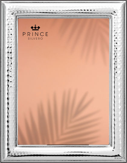 Prince Silvero Silver Photo Frame with Silver Frame