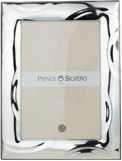 Prince Silvero Κορνίζα Ασημένια με Ασημί Πλαίσιο