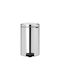 Brabantia Brabantia New Icon Mülleimer aus Inox mit Pedal Grau 20lt