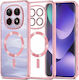 Techsuit Luxury Crystal Back Cover Silicon Roz ...