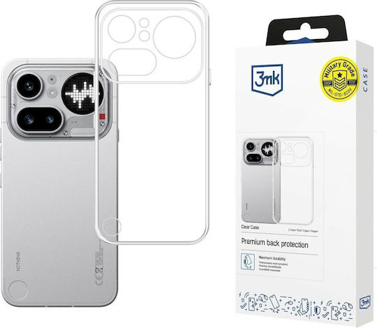 3MK Umschlag Rückseite Silikon Transparent (Nothing Phone (4a) Pro)