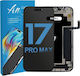Οθόνη με Μηχανισμό Αφής για Iphone 17 Pro Max (Μαύρο)