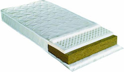 Mother Baby Orthopedic Crib Mattress Coco Latex with Coconut Fiber & Latex 66x119+10cm