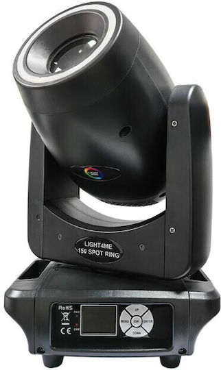 Light4me 150 Spot Ring LED Moving Head