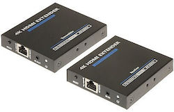 Επεκτατής Hdmi Delta Hdmi-ex-70ir-4kv2 4k Μέσω Cat6 70 M
