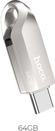 Hoco Pendrive 64GB USB 3.0 USB-Stick Silber