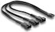 Delock - Cable 0.25m Black DM131910