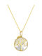 Necklace Tree From 14K Gold