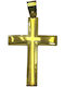 Männlicher Kreuz aus Vergoldetem Silber ohne Kette