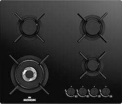 Mondin Autonomous Natural Gas Cooktop 60x51cm