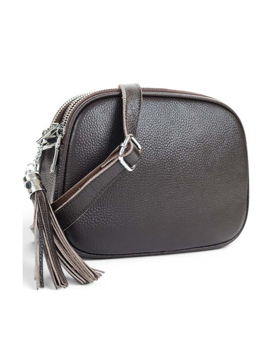Passaggio Leather Δερμάτινη Γυναικεία Τσάντα Ώμ...