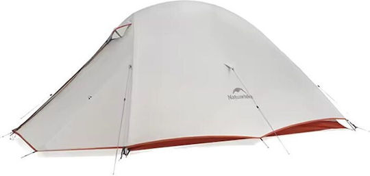 Naturehike Cloud Up 3 Pro 20D Winter Camping Tent Mountaineering Gray for 3 People Waterproof 5000mm 40x12cm