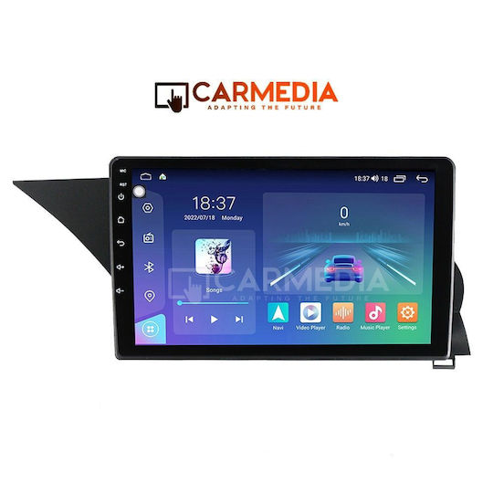Carmedia Ηχοσύστημα Αυτοκινήτου για Mercedes-Benz GLK 2008-2013 (Bluetooth/USB/WiFi/GPS/Apple-Carplay/Android-Auto) με Οθόνη Αφής 9"