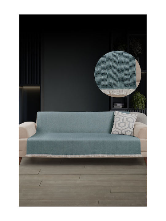 SteweHome Ριχτάρι Πολυθρόνας 180x215εκ. 100% Βαμβάκι