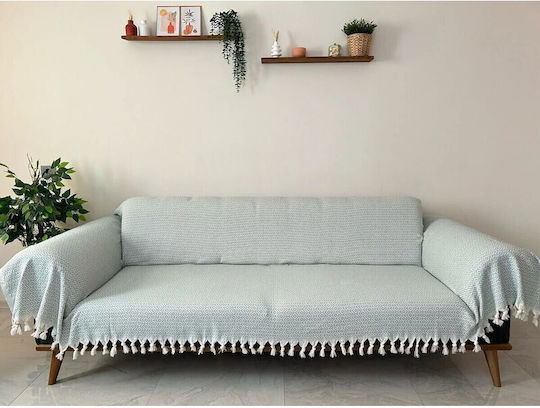 SteweHome Τριθέσιου Καναπέ Π180xΜ300cm Πράσινο SteweHome Τριθέσιου Καναπέ Π180xΜ300cm Πράσινο
