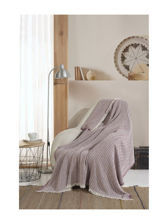 SteweHome Armchair Throw 150x200cm Black