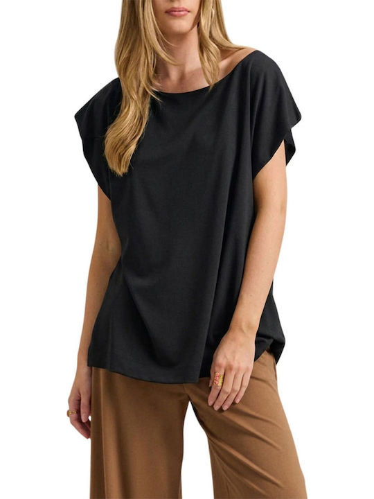 Enzzo Women's Blouse Black