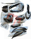 Painted Plastic Kit Sym Symphony St 50 125 200 E3 E4 Brown Genuine