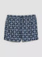 Herren-Bademode Kurze Hosen Blau mit Mustern