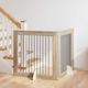 vidaXL Metal Dog Door 100 x 100 x 100 cm