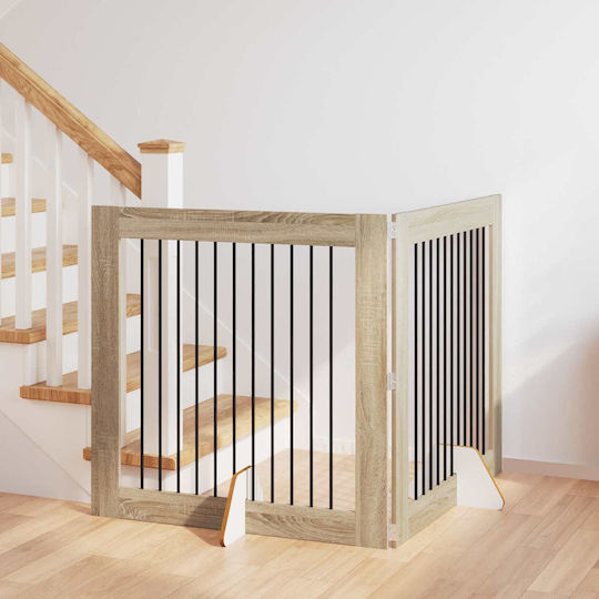 vidaXL Metal Dog Door 100 x 100 x 100 cm