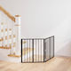 vidaXL Dog Door Made of Metal in Black Colour 60 x 60 x 60 cm