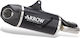Arrow Exhaust Aluminium Dark Indy Race Evo Carbon End Cap Cf Moto 450 Mt '25-'26 72659akn.alum Dark
