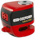 Oxford Xa5 Motorcycle Disc Brake Lock with Alar...
