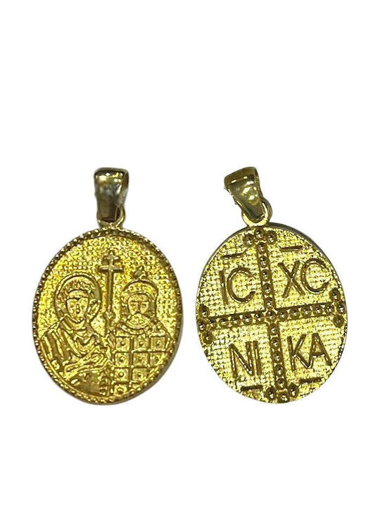 Kinder Amulet Konstantin-Münze aus Silber GK28909