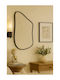 SteweHome SteweHome Badezimmerspiegel aus Metall 50x70cm Grau
