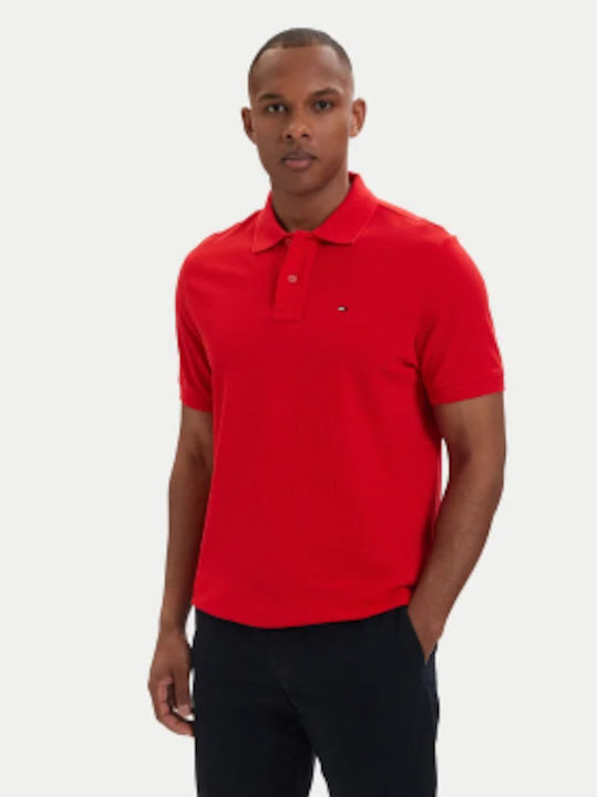 Tommy Hilfiger Polo Herrenbluse Rot