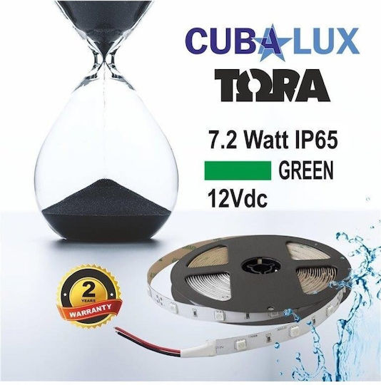 Cubalux Waterproof LED Strip 12V Red Light 5m
