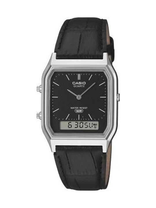 Casio Vintage Ψηφιακό Ανδρικό Ρολόι 38mm Μπαταρ...