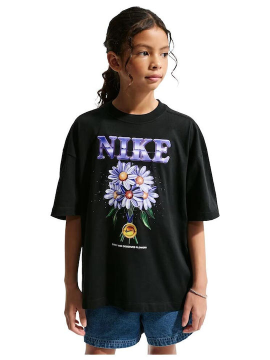 Nike Kinderoberteile T-Shirt Schwarz Sportswear