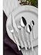 SteweHome Cutlery Set Stainless Steel Silver 72 Pieces