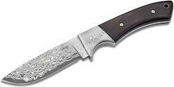 Boker Plus M-one Damast Fixed Knife in Sheath