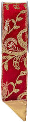 Iliadis Foil Ribbon Red 4.5m