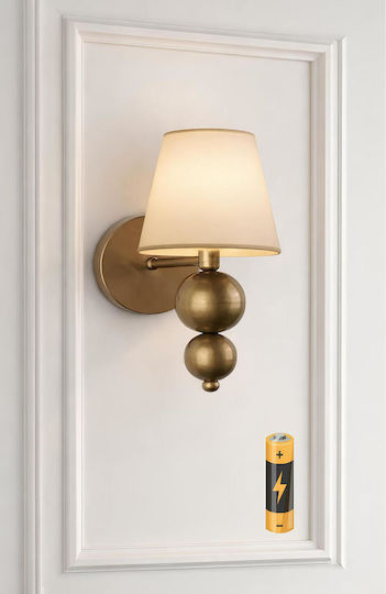 SteweHome Moderner Wandleuchte mit E27 Fassung Gelb